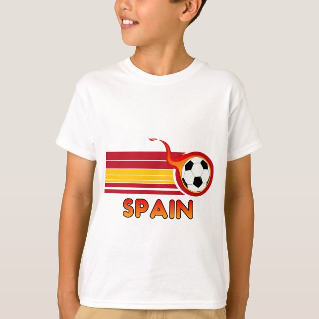 El fútbol de España embroma la camiseta (Anverso)