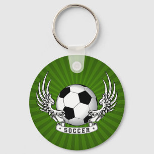 El fútbol del fútbol se va volando llavero