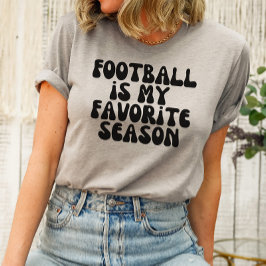 El fútbol es mi camiseta favorita de Groovy Season