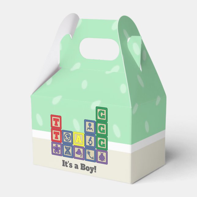 El futuro biólogo bloquea la caja de favores Baby  (Front Side)