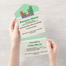 El futuro biólogo bloquea la invitación todo en un