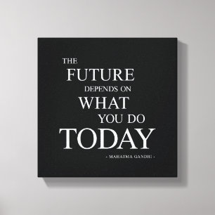 El futuro del arte mural de la cita motivacional