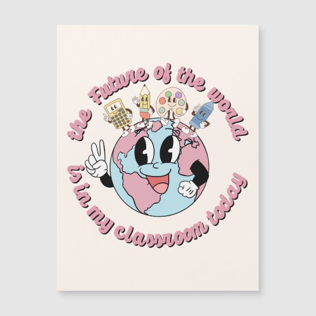 El futuro del mundo está en mi clase (Anverso)