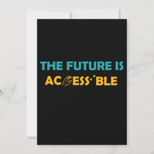 El futuro es accesible el lenguaje de Rótulo ASL B