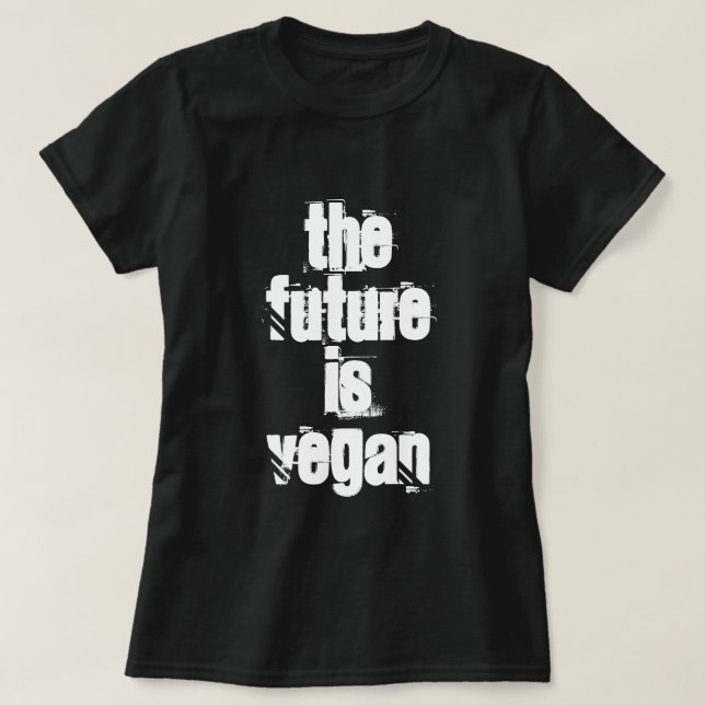 EL FUTURO ES CAMISA DEL VEGANO (Diseño del anverso)