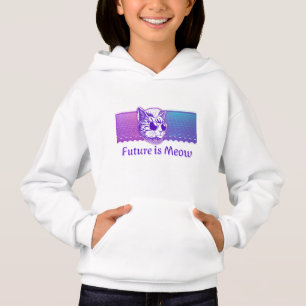 El futuro es débil - Gato de neón Cyberpunk