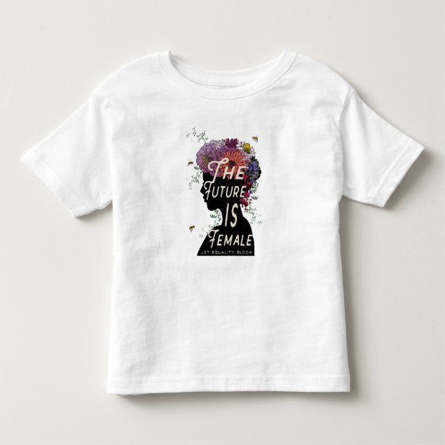 El futuro es femenino - camiseta del niño (Anverso)