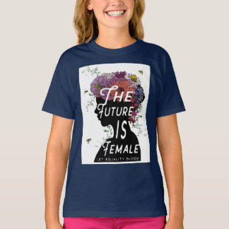 El futuro es femenino - jóvenes de camisetas de fú