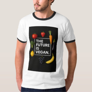 El Futuro Es Una Camiseta Vegana - Tee De Los Dere