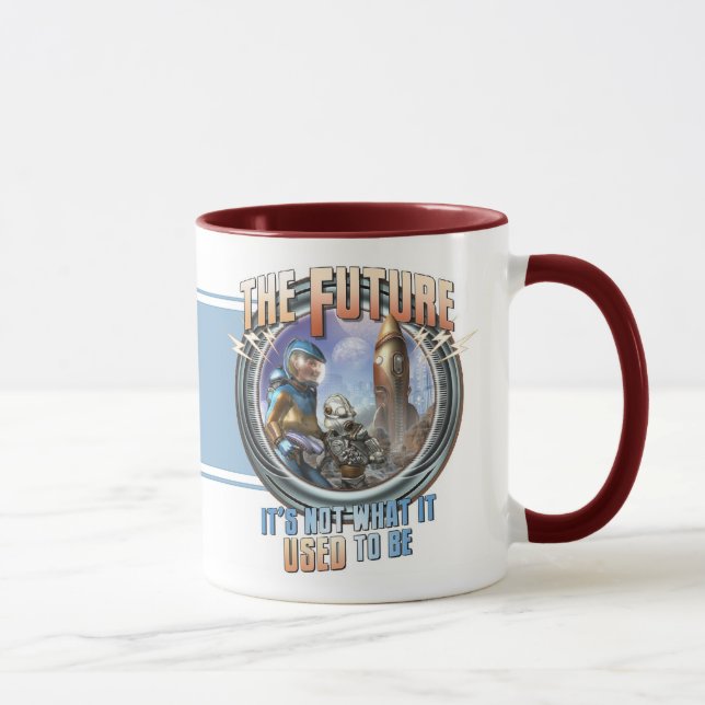 El futuro - no es lo que era taza (Derecha)