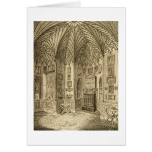 El gabinete, grabado por T. Morris, de 'Descript
