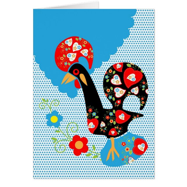El gallo portugués de Barcelos (Frente)