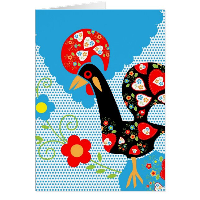 El gallo portugués de Barcelos (Frente)