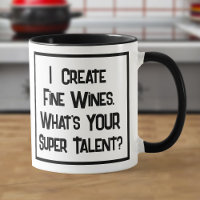 El Ganador del Vino Super Talento. Dos tazas de ca