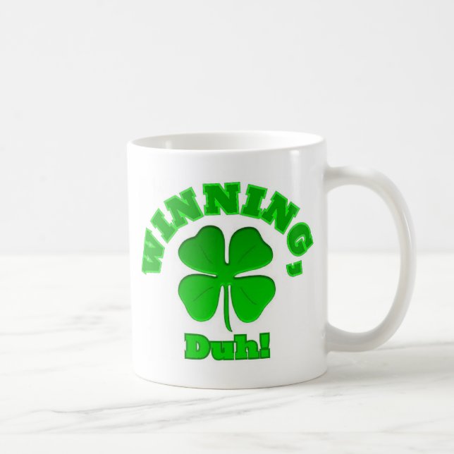 ¡El ganar, Duh!  Tazas (Derecha)