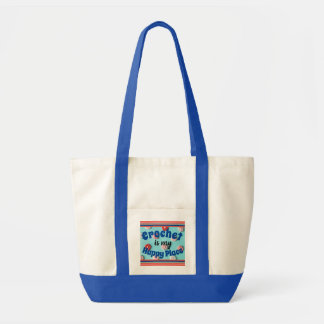 El ganchillo es la mi bolsa de asas feliz del