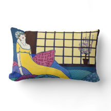 El gandulear en sus almohadas