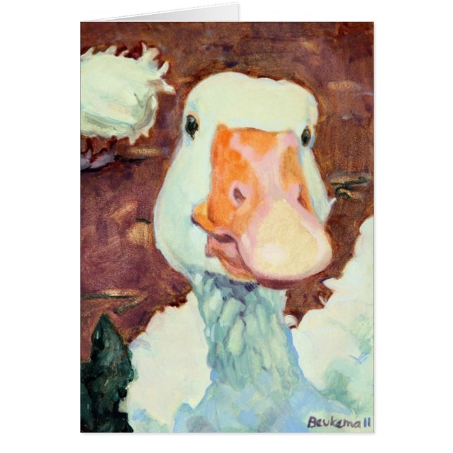 El ganso más feliz del granero (Frente)