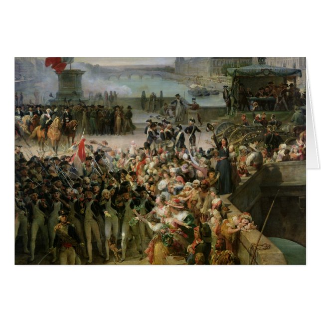 El Garde Nationale de París (Anverso (Horizontal))