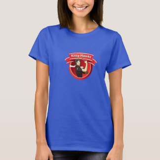 El gatito Hawks la camiseta