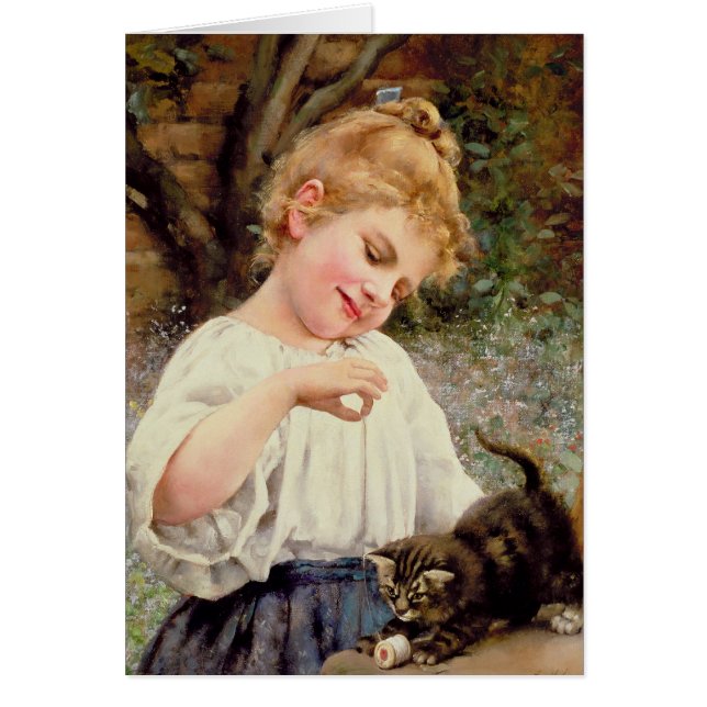 El gatito juguetón (Frente)