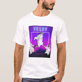 El gato 9 de Vesuv vive la divertida camiseta de N