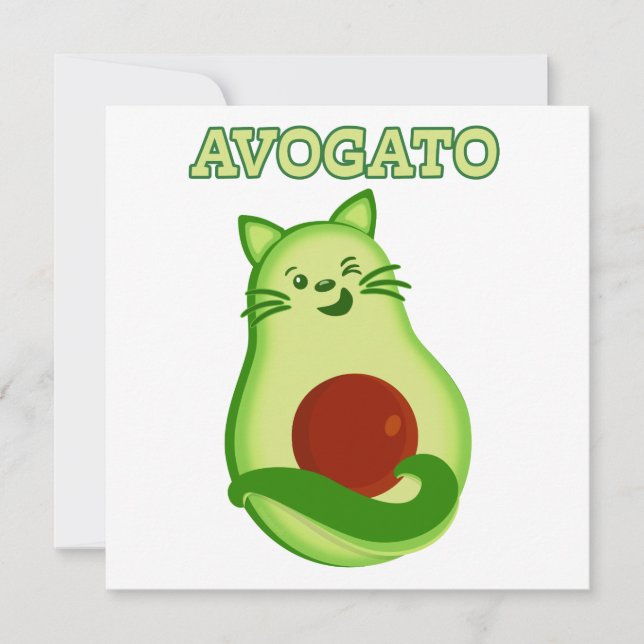 El Gato De Aguacate Keto Kitty Ganándote (Anverso)