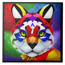 El gato de Alexander es una gran baldosa negra