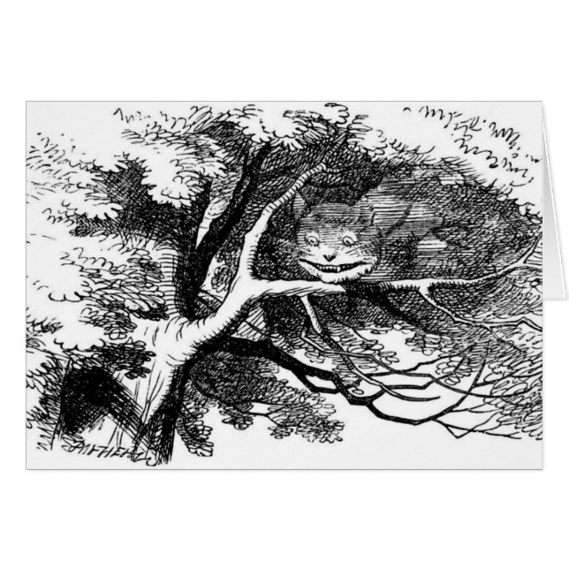 El gato de Cheshire (Anverso (Horizontal))