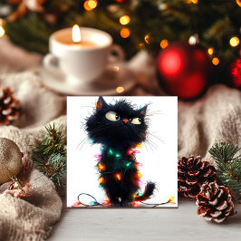 El gato de Navidad y el fiasco de las luces