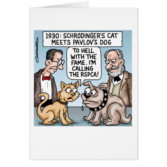 El gato de Schrodinger conoce al perro de Pavlov (Frente)