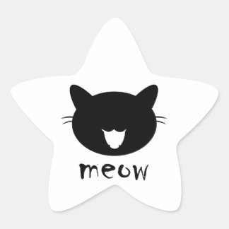 El gato de Star Pegatina meow