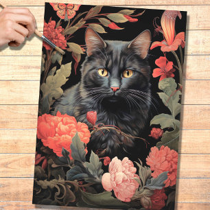 El gato en el tapiz 3 Papel de descomposición