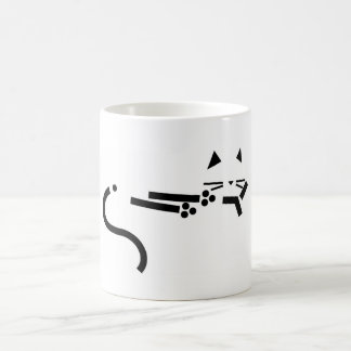 El gato esencial - taza del diseñador para el
