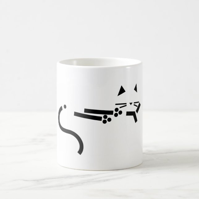 El gato esencial - taza del diseñador para el (Centro)