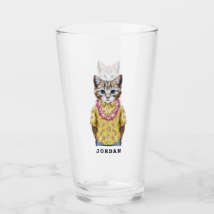 El gato hawaiano del gatito el añade su nombre