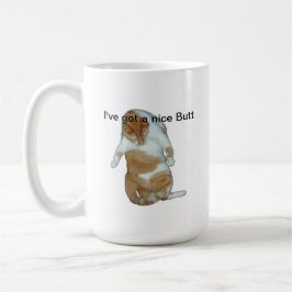 El gato I tiene una taza agradable del extremo