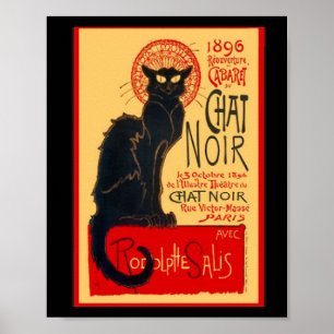 El gato negro, Le Chat Noir, el arte