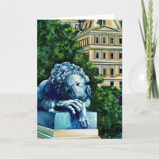 El Gato Que Comía La Tarjeta De Saludo Canaria (Anverso)