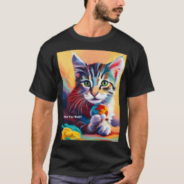 ¿El Gato Tiene Tu Lana? Camiseta