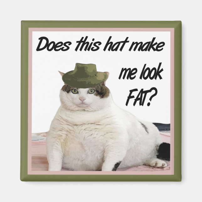 El gato y el imán Gorra (Frente)