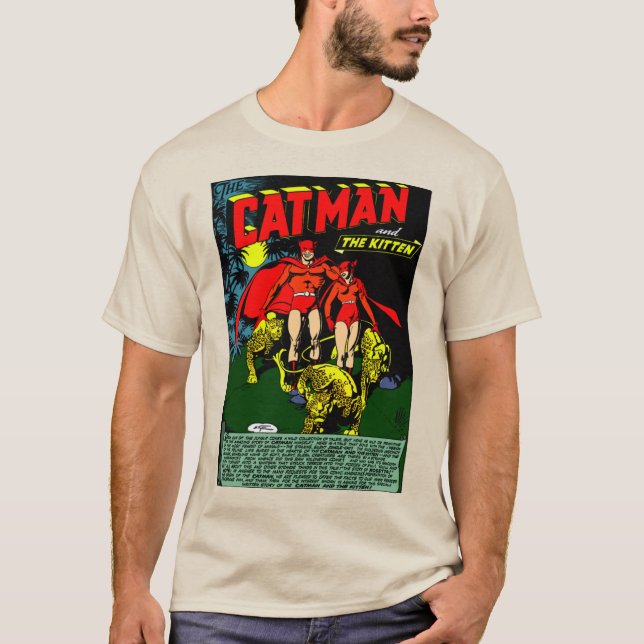 El gato y la camiseta gatita (Anverso)