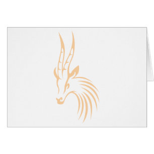 El Gazelle de Thomson en estilo del dibujo del