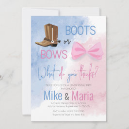 El género Boots o Bows revela la invitación
