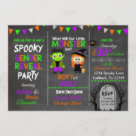 El género de Halloween revela la invitación