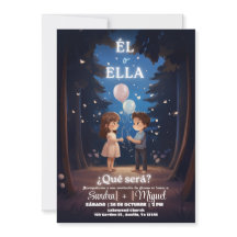 El género español revela la invitación Boho Revtil