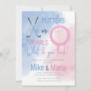 El género Putters o Pearls revela la invitación