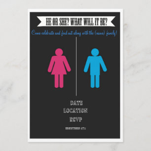 El género revela la invitación de la fiesta de