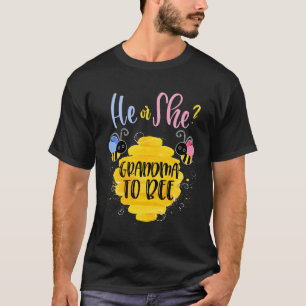 El género revela lo que será la camiseta que él o 