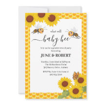 El género revela lo que será la invitación a la fi